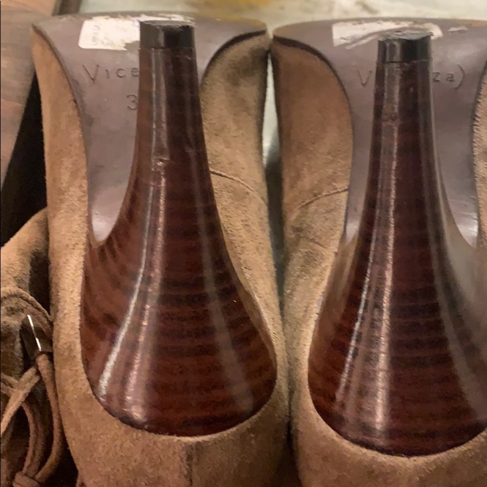 Suede booties